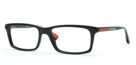 prada 02cv linea rossa eyeglasses|prada linea rossa review.